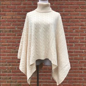 Ralph Lauren Sport Blue Label Turtleneck Poncho